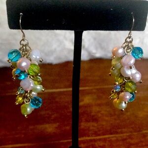 Vintage fresh water earrings